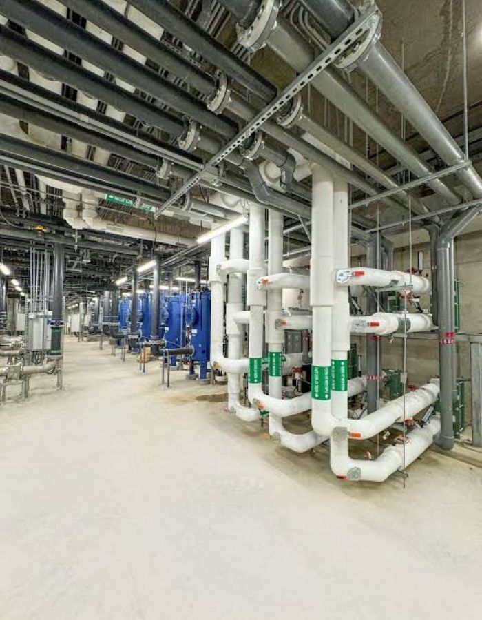 Commercial plumbing project for a Nairobi office building
